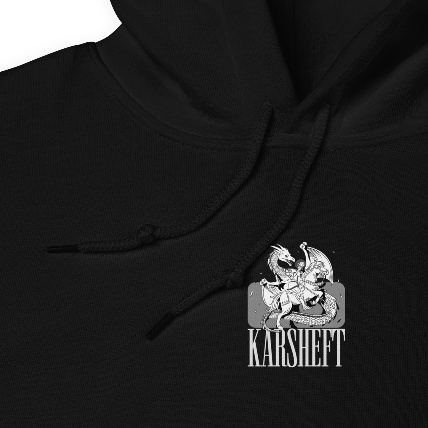 St. George the Dragonslayer BW